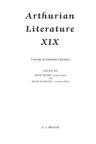 Arthurian literature