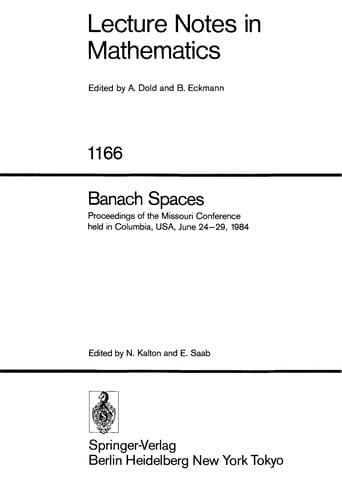 Banach spaces