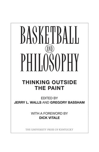 Basketball and philosophy