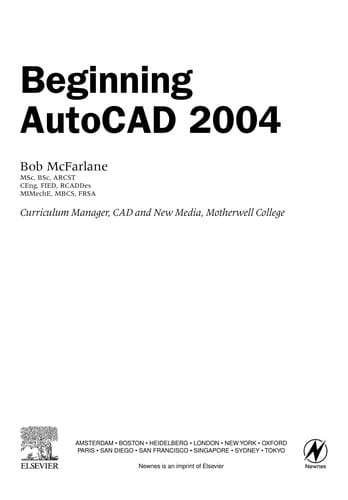 Beginning AutoCAD 2004