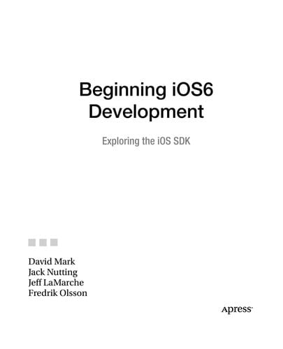 Beginning iOS6 Development