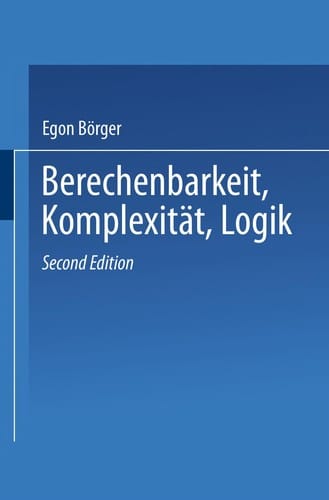 Berechenbarkeit, Komplexität, Logik