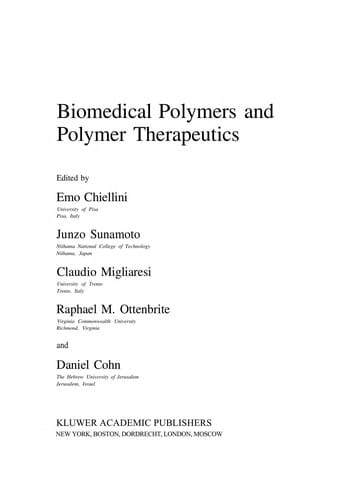 Biomedical polymers and polymer therapeutics