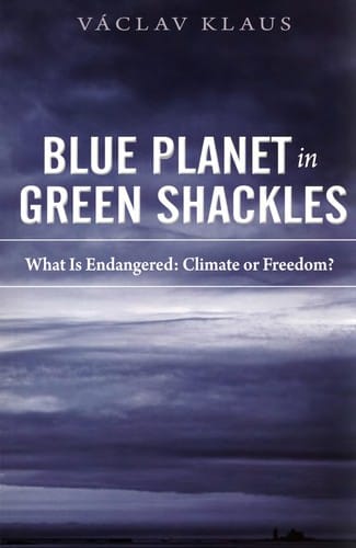 Blue planet in green shackles