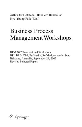 Business process management workshops