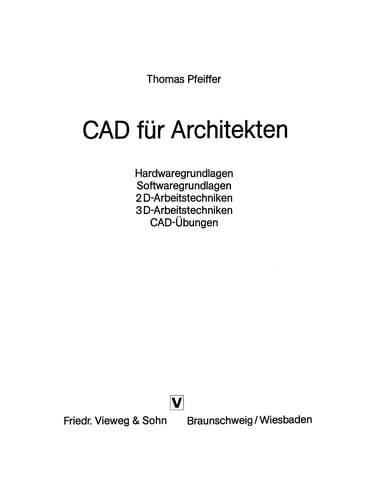 CAD für Architekten