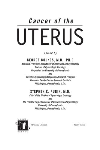 Cancer of the uterus