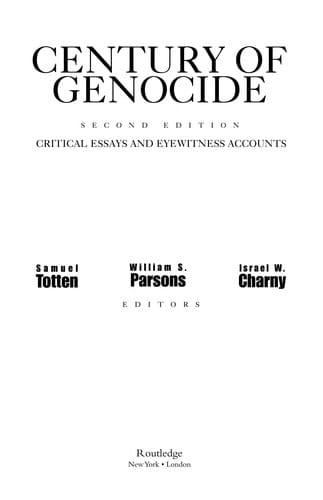 Century of genocide