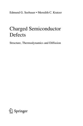 Charged semiconductor defects