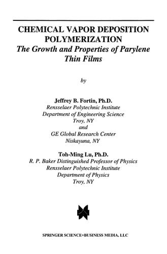 Chemical Vapor Deposition Polymerization