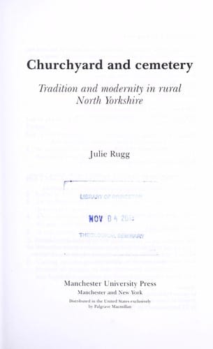 Churchyard and cemetery