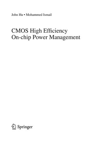 CMOS High Efficiency On-chip Power Management