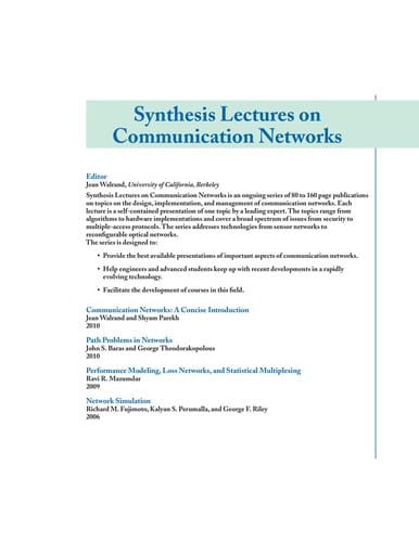 Communication networks