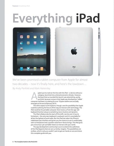 The complete guide to the iPad
