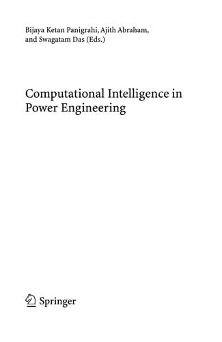 Computational intelligence in power engineering