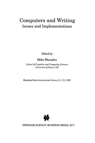 Computers and Writing