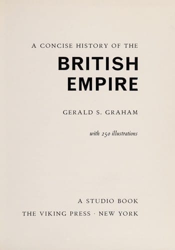 A concise history of the British Empire