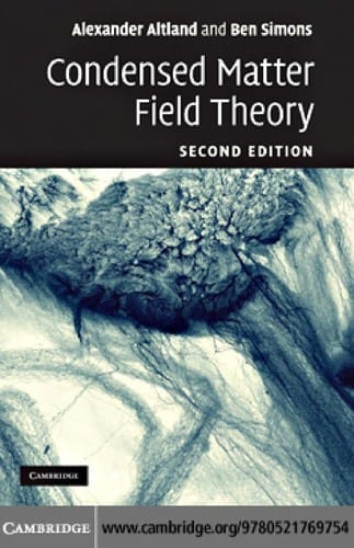 Condensed matter field theory