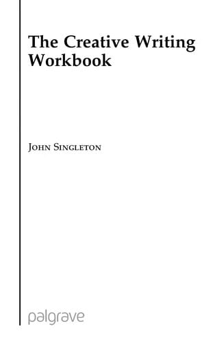 The creative writing workbook