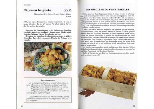 Cuisiner les champignons