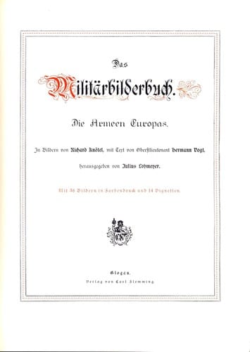 Das Militärbilderbuch