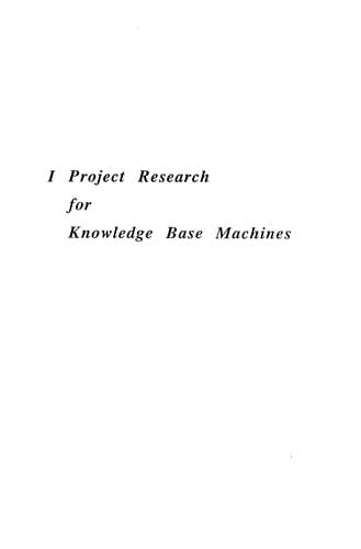 Database Machines and Knowledge Base Machines