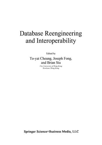 Database Reengineering and Interoperability