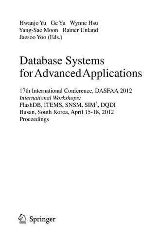 Database Systems for Advanced Applications