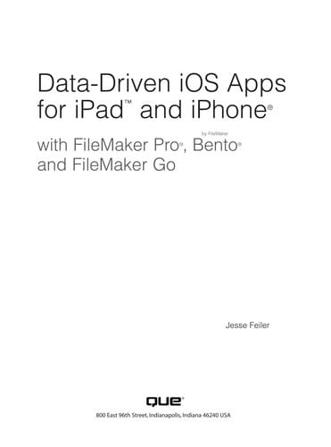 Data-driven iOS apps for iPad and iPhone