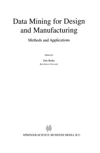 Data Mining for Design and Manufacturing