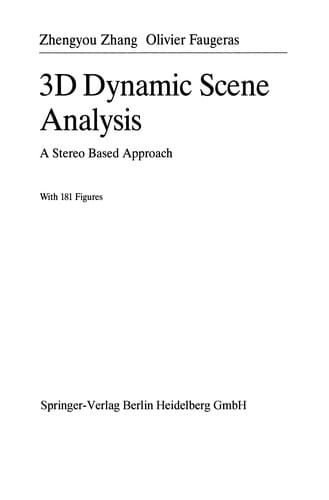 3D Dynamic Scene Analysis