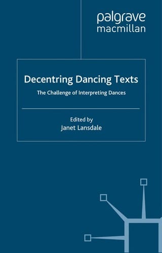 Decentring dancing texts