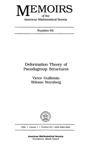 Deformation theory of pseudogroup structures