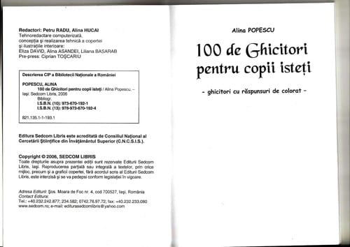 100 de ghicitori pentru copii isteţi