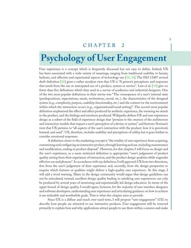 Designing for user engagement