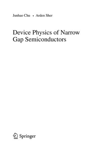 Device Physics of Narrow Gap Semiconductors
