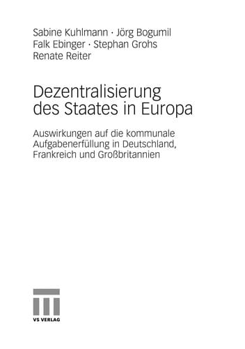 Dezentralisierung des Staates in Europa