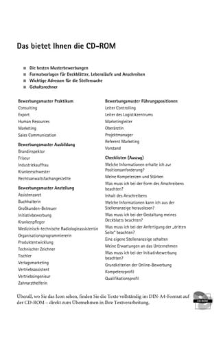 Die besten Bewerbungsmuster