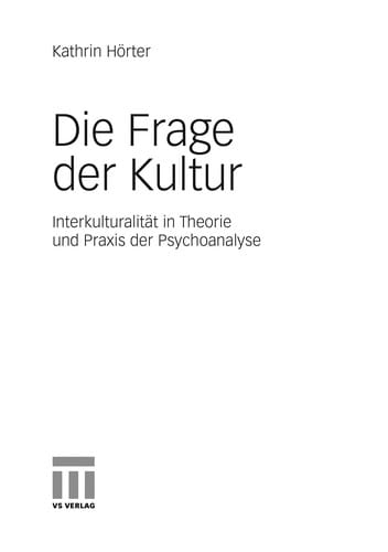 Die Frage der Kultur