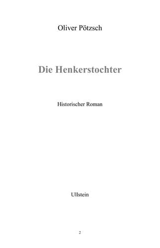 Die Henkerstochter
