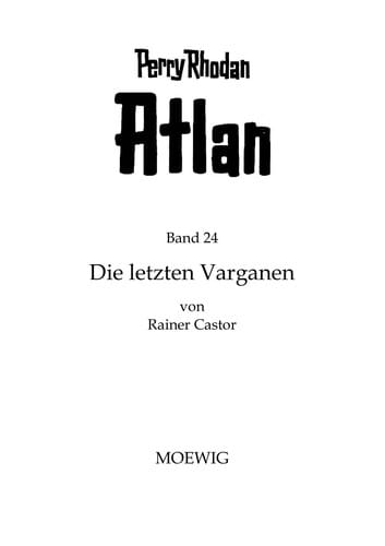 Die letzten Varganen
