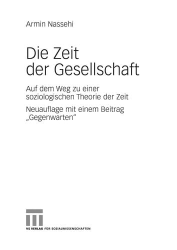 Die Zeit der Gesellschaf