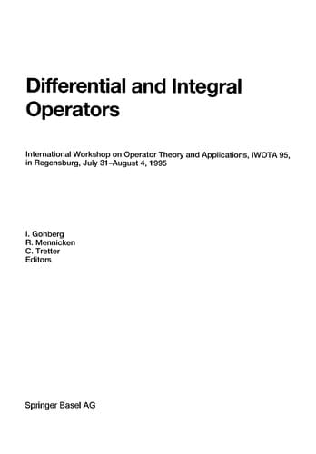 Differential and Integral Operators
