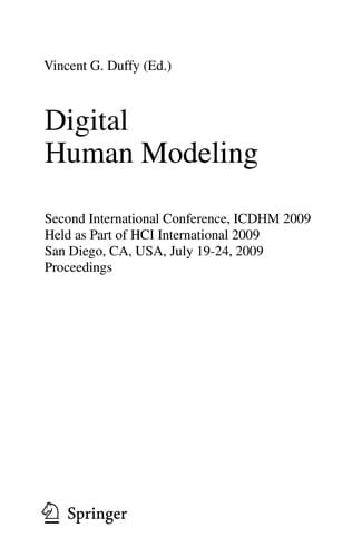 Digital Human Modeling