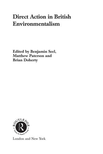 Direct action in British environmentalism