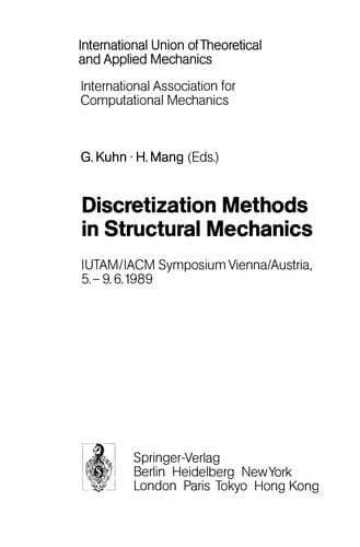Discretization Methods in Structural Mechanics