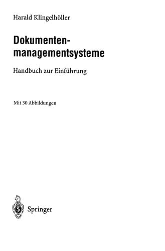Dokumentenmanagementsysteme