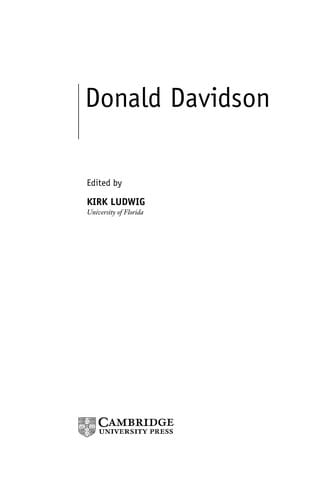 Donald Davidson