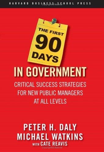 The first 90 days in government