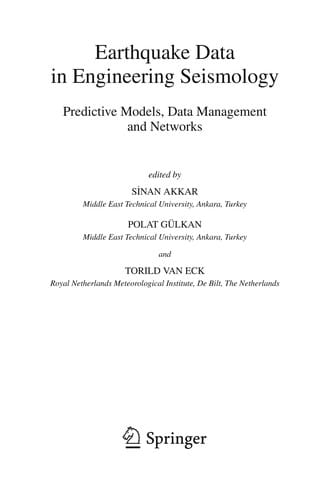 Earthquake Data in Engineering Seismology